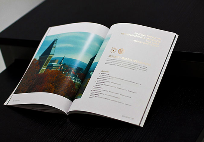 南大商學(xué)院  學(xué)校宣傳冊設計  宣傳品設計  形象畫(huà)冊設計  北京彩頁(yè)設計