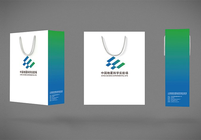中國地震科學(xué)實(shí)驗場(chǎng) logo設計 商標設計  VI設計
