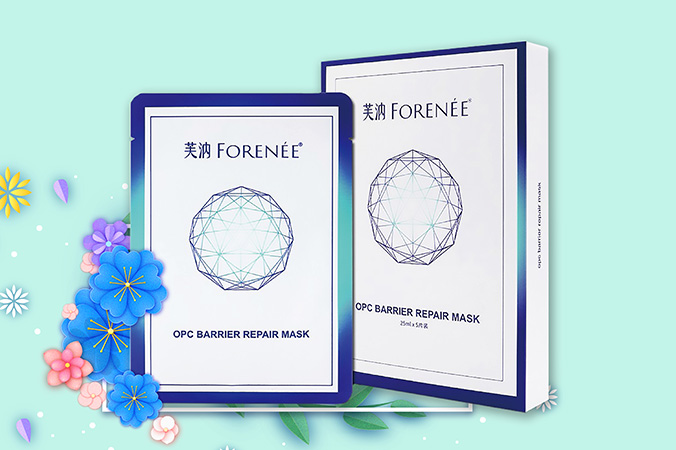 包裝設計，包裝袋設計，面膜包裝設計   芙?jīng)I面膜