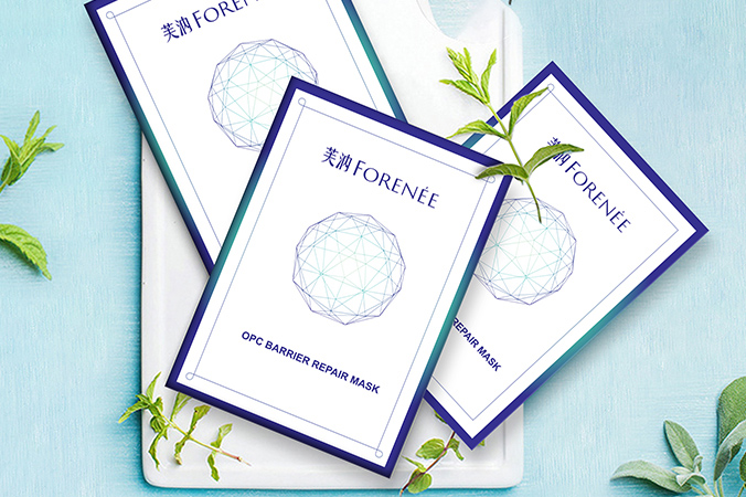 包裝設計，包裝袋設計，面膜包裝設計   芙?jīng)I面膜