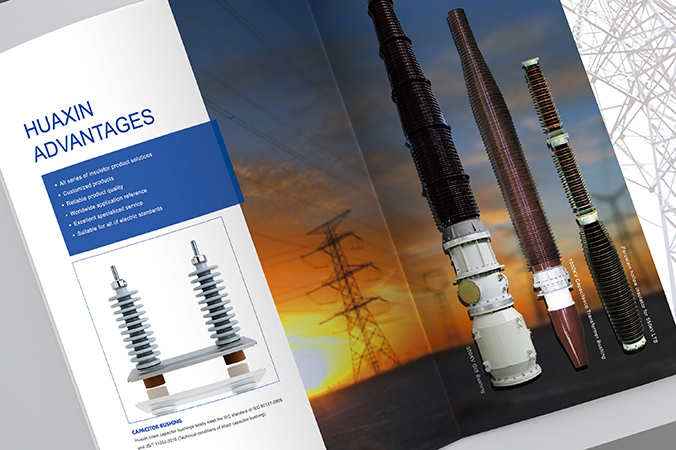 宣傳冊設計  畫(huà)冊設計  產(chǎn)品畫(huà)冊設計    華鑫電瓷科技