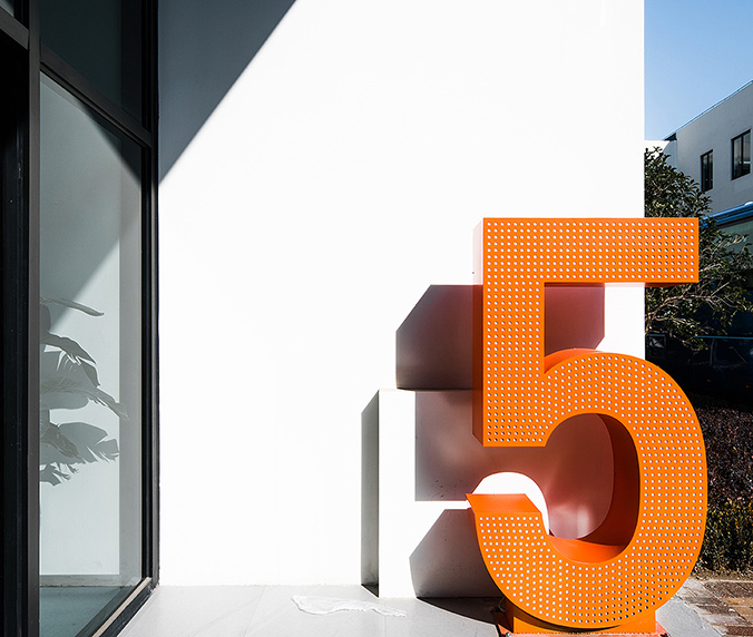 園區空間設計，空間導視設計，路牌設計