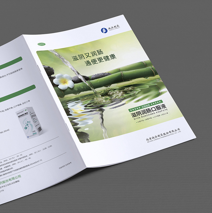 誠濟制藥 宣傳折頁(yè)設計  折頁(yè)設計