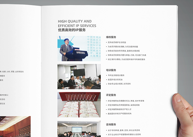 中國專(zhuān)利保護協(xié)會(huì )  宣傳冊設計,產(chǎn)品畫(huà)冊設計,畫(huà)冊設計