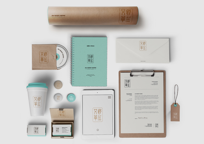 云南白藥本草  品牌logo設計   產(chǎn)品標志設計   化妝品標志設計